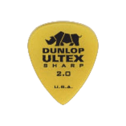 JIM DUNLOP ADU 433P200 - SHARP ULTEX PLAYERS PACK - 2,00 MM (BY 6)