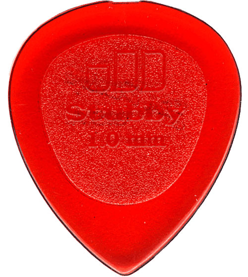 JIM DUNLOP ADU 474P100 - SPECIALITY STUBBY JAZZ PLAYERS PACK - 1,00 MM (BY 6)