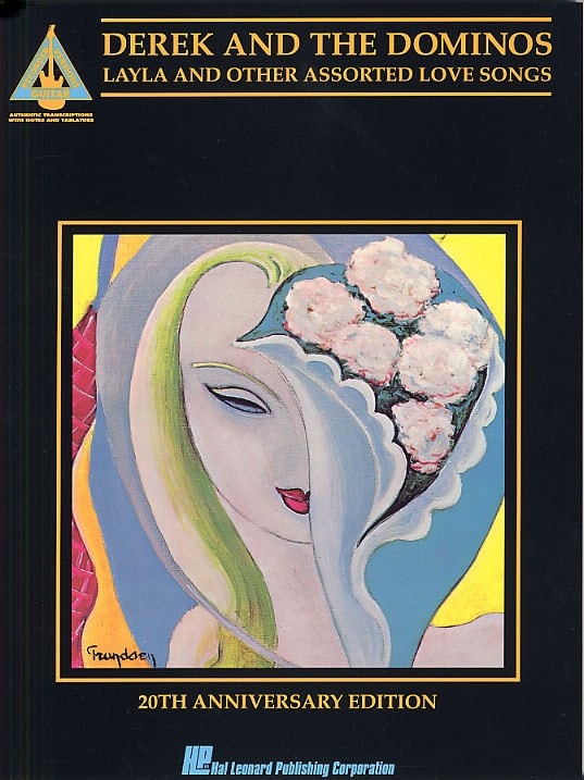 MUSIC SALES DEREK AND THE DOMINOS LAYLA AND OTHER ASSORTED LOVE SONGS 20TH ANNIV - GUITAR TAB