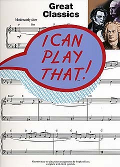 WISE PUBLICATIONS DURO STEPHEN - I CAN PLAY THAT! GREAT CLASSICS - PIANO SOLO