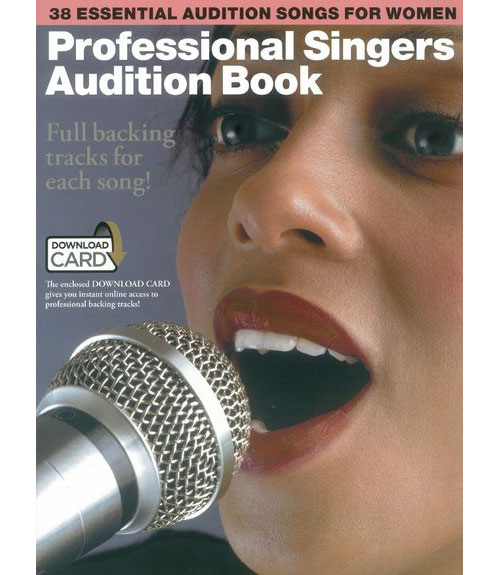 MUSIC SALES PROFESSIONAL SINGERS AUDITION BOOK + MP3 - PVG
