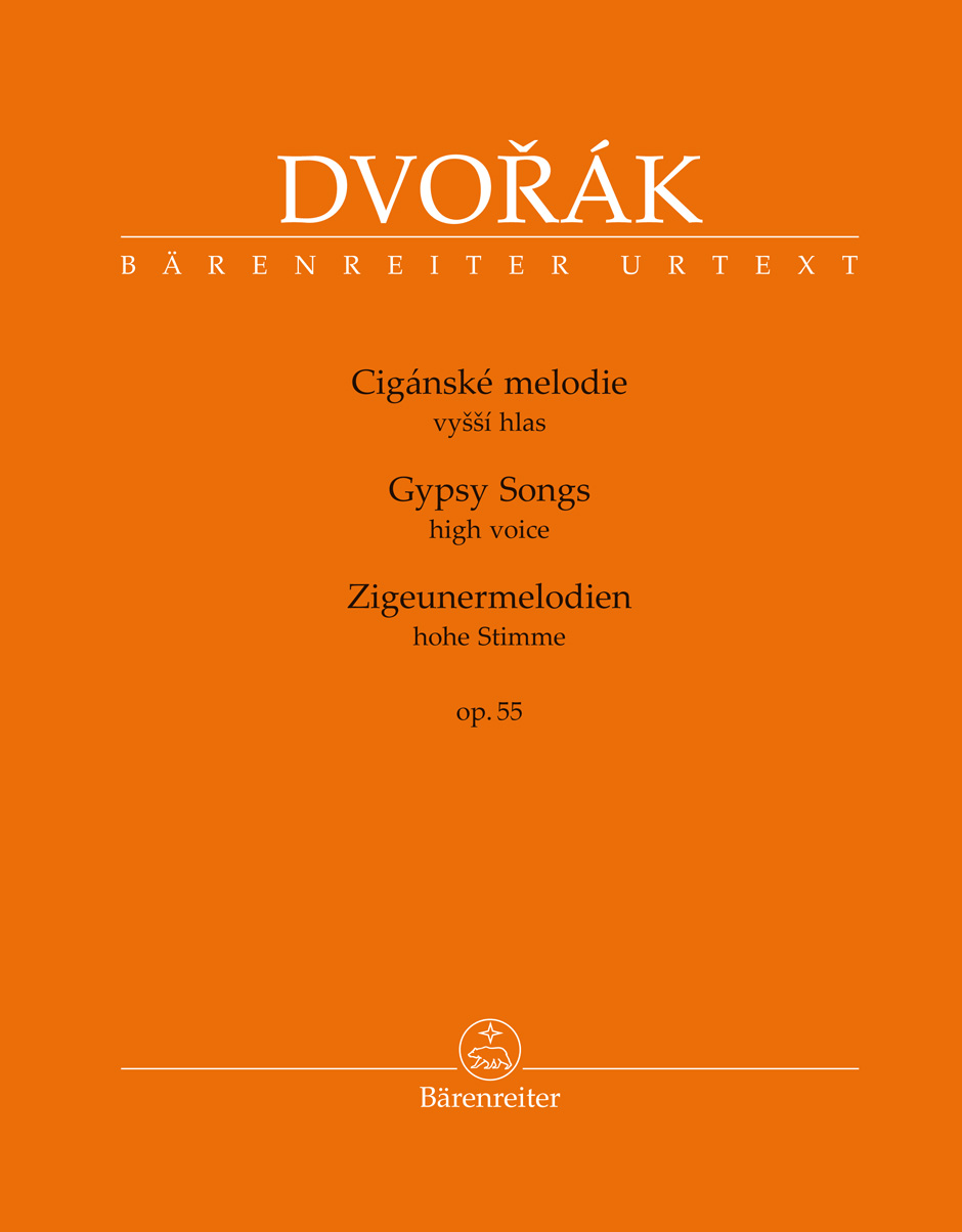 BARENREITER DVORAK A. - GYPSY SONGS OP.55 - VOIX HAUTE & PIANO