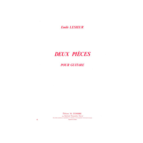 COMBRE LESIEUR EMILE - PIECES (2) : TENDRESSE - PETITE MARCHE - GUITARE