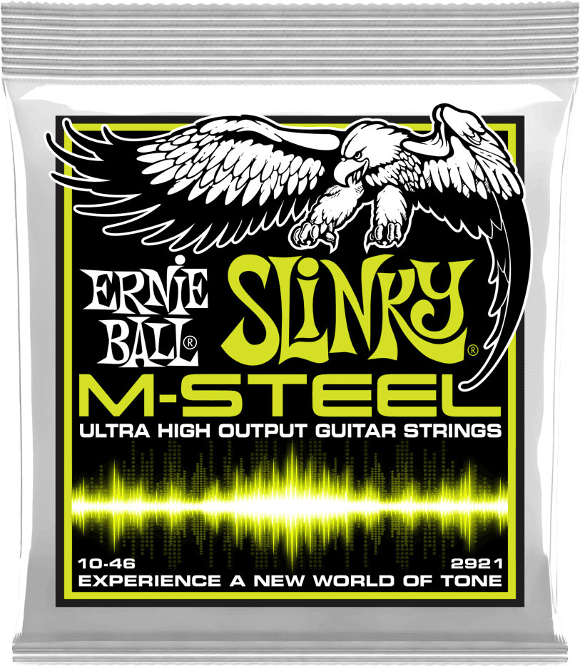 ERNIE BALL 2921 SLINKY M-STEEL REGULAR 10-46