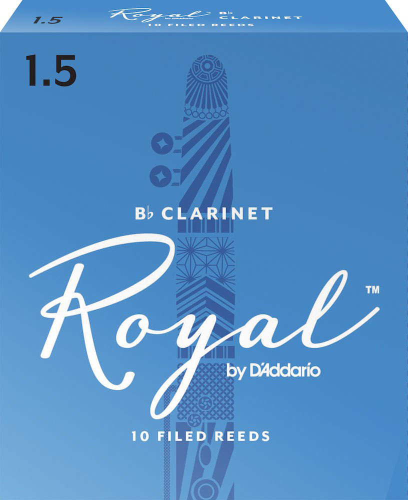D'ADDARIO - RICO RICO ROYAL BB CLARINET REEDS 1.5