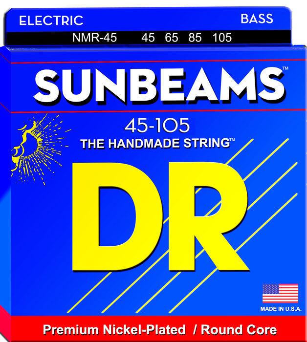 DR STRINGS NMR-45 SUNBEAM BASS 45-105 MEDIUM 4 STRINGS