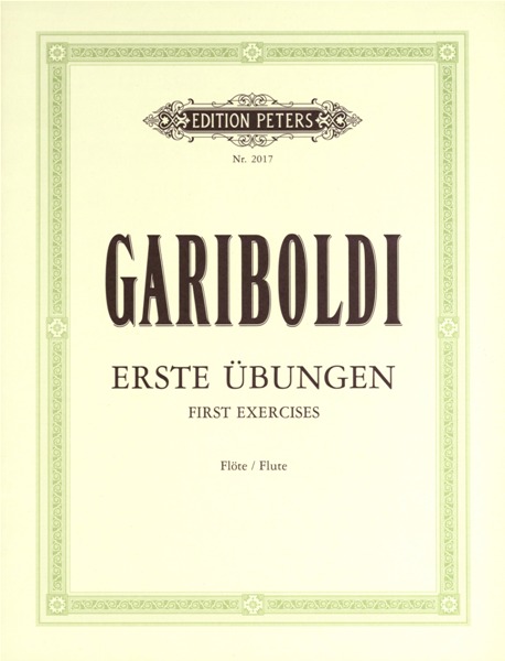 EDITION PETERS GARIBOLDI - 58 FIRST EXERCISES - FLUTE