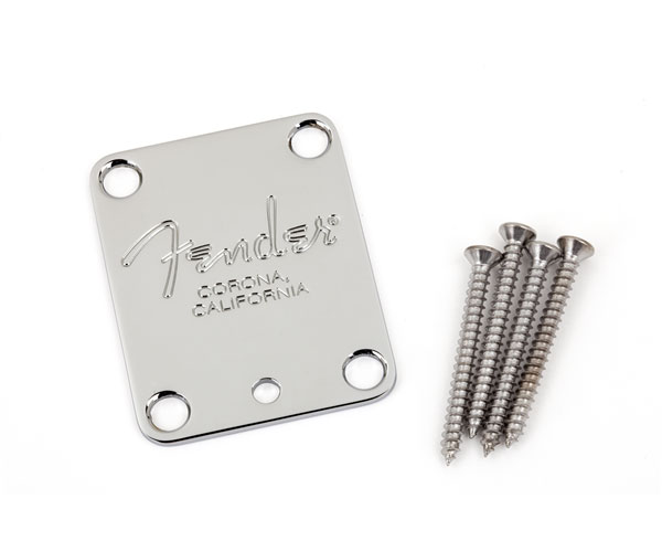 FENDER 4-BOLT AMERICAN GUITAR NECK PLATE WITH 