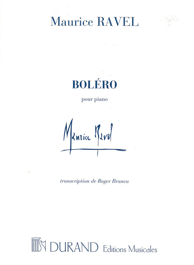 DURAND RAVEL M. - BOLERO - PIANO