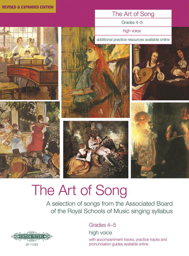 EDITION PETERS ART OF SONG (REVISED & EXPANDED EDITION) GRADES 4-5, MEDIUM-HIGH VOICE - VOICE AND PIANO (PER 10 MIN