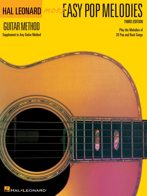 HAL LEONARD MORE EASY POP MELODIES 3RD EDITION - GUITARE