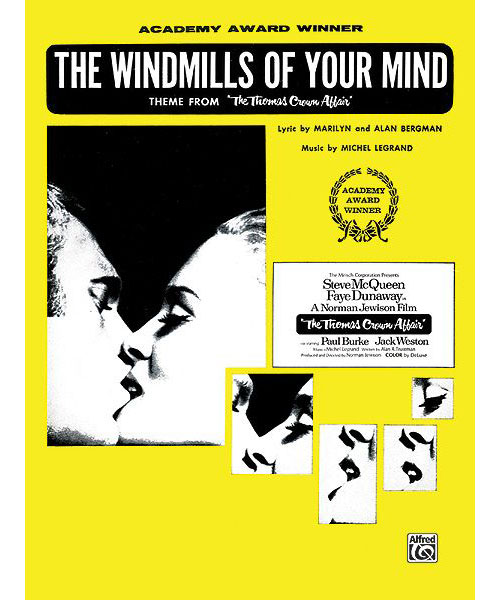 ALFRED PUBLISHING LEGRAND MICHEL - WINDMILLS OF YOUR MIND - PVG