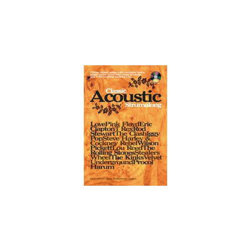 FABER MUSIC CLASSIC ACOUSTIC STRUMALONG + CD - CHORD SONGBOOKS
