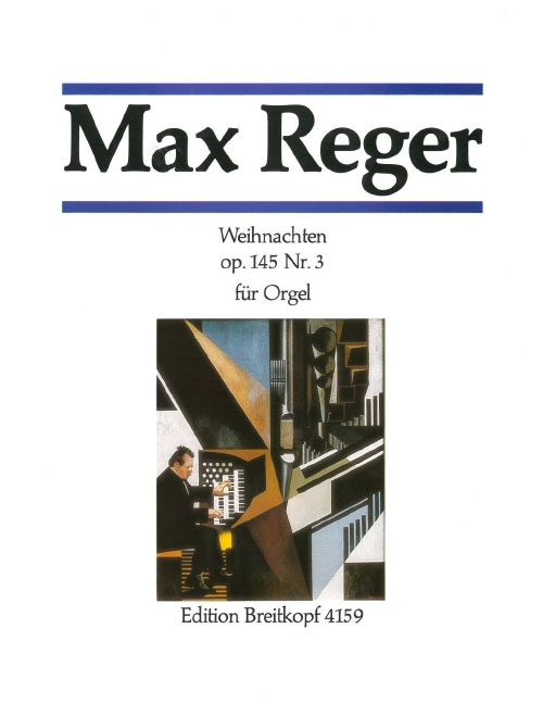 EDITION BREITKOPF REGER MAX - SIEBEN ORGELSTUCKE OP.145 NR.3 - ORGAN
