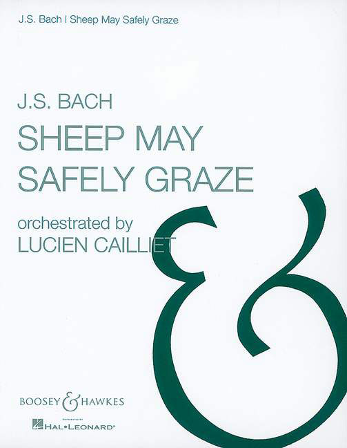BOOSEY & HAWKES BACH J. - SHEEP MAY SAFELY GRAZE - ORCHESTRE