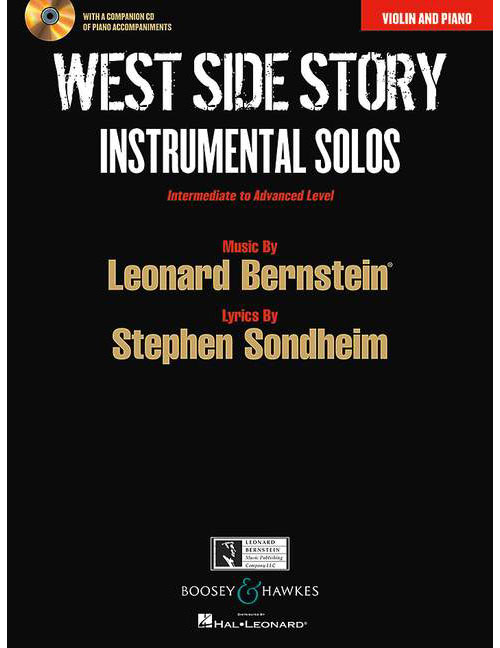 BOOSEY & HAWKES BERNSTEIN LEONARD - WEST SIDE STORY - VIOLIN AND PIANO