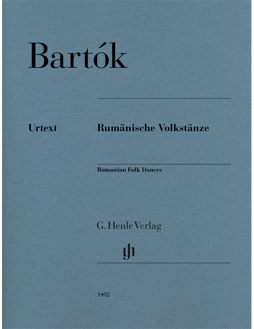 HENLE VERLAG BARTOK B. - RUMANISCHE VOLKSTANZE - PIANO