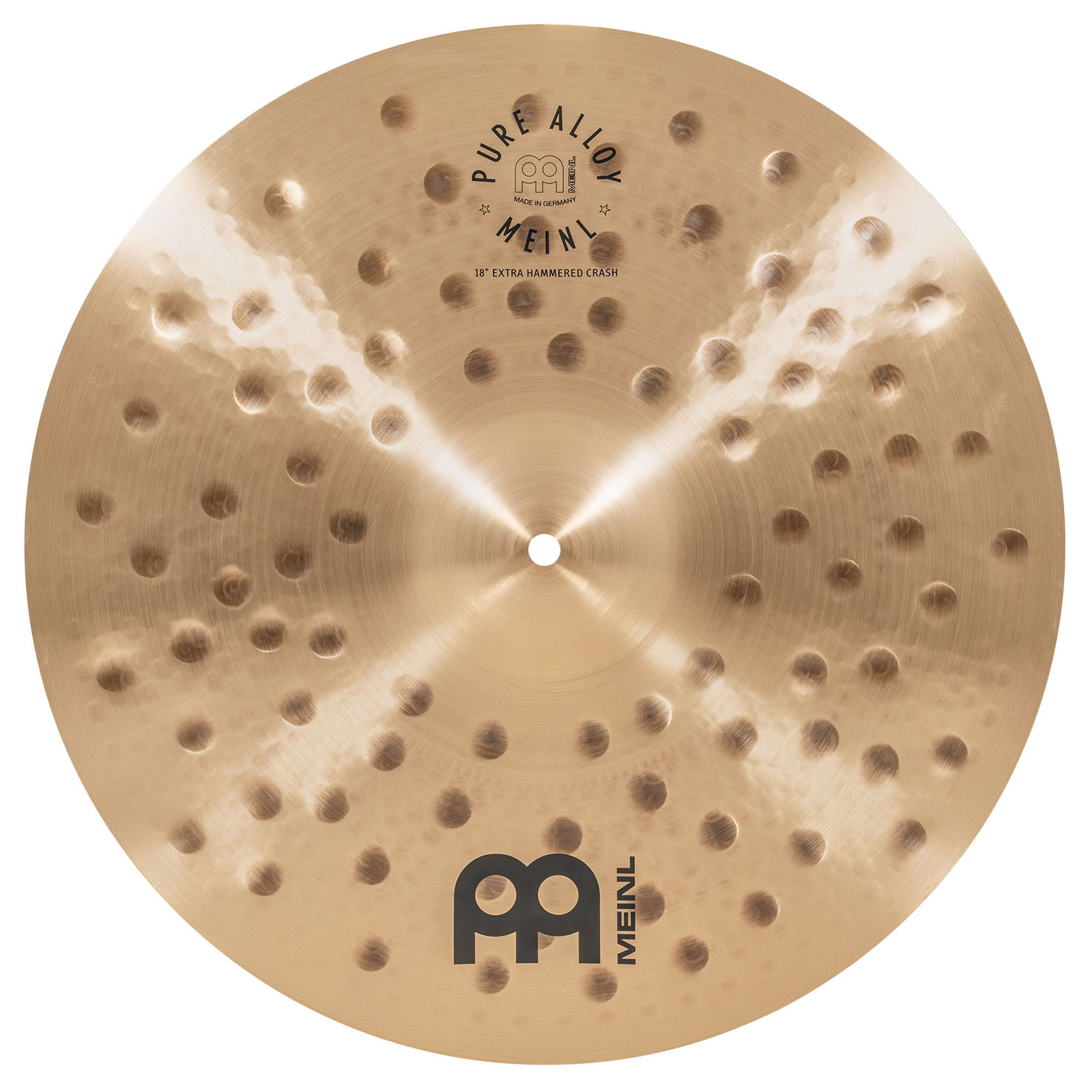 MEINL CRASH PURE ALLOY 18 EXTRA HAMMERED
