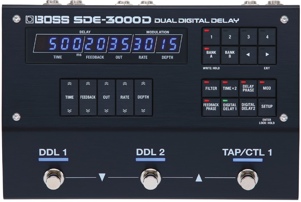 BOSS SDE-3000D DUAL DELAY 