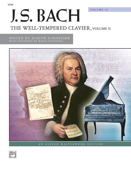 ALFRED PUBLISHING BACH J.S. - WELL TEMPERED CLAVIER 2 - PIANO SOLO