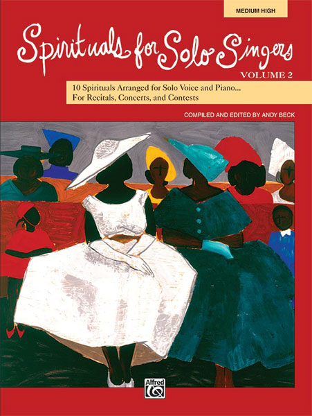 ALFRED PUBLISHING - SPIRITUALS SOLO SINGERS VOL2 + CD - MEDIUM AND HIGH VOICE