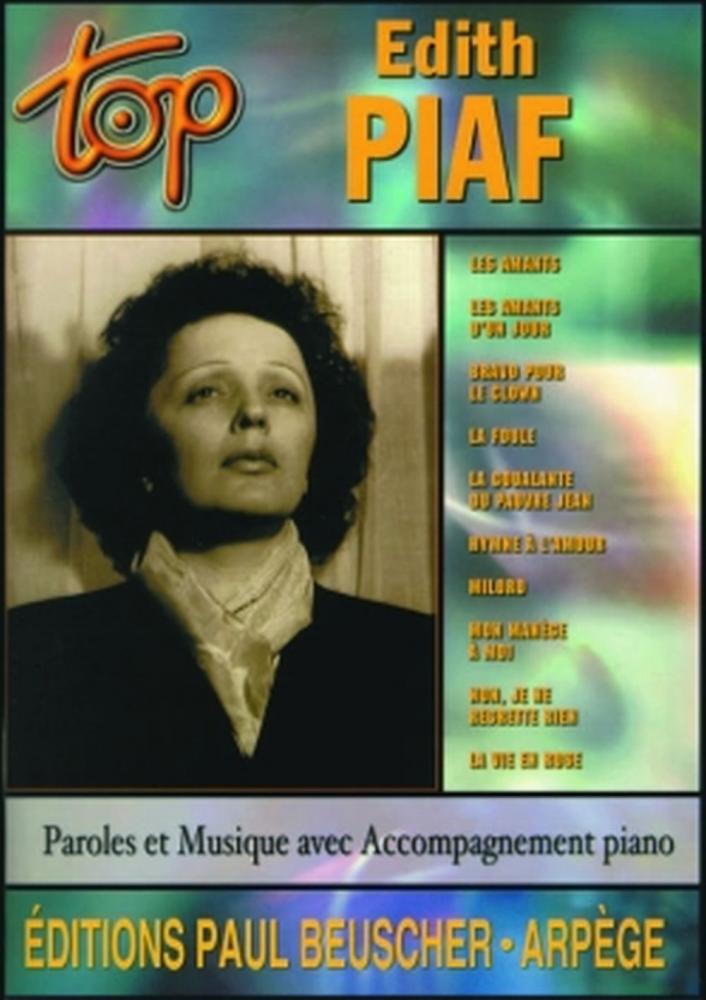 PAUL BEUSCHER PUBLICATIONS PIAF EDITH - TOP PIAF - PVG