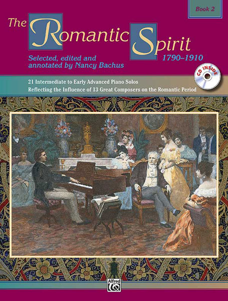 ALFRED PUBLISHING BACHUS NANCY - ROMANTIC SPIRIT BOOK 2 - PIANO