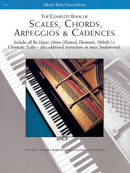 ALFRED PUBLISHING PALMER MANUS AND LETHCO - THE COMPLETE BOOK OF SCALES, CHORDS - PIANO