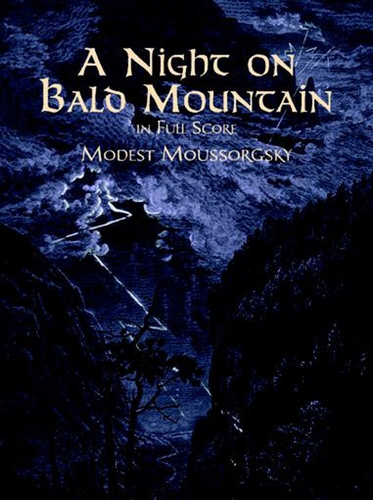 DOVER MOUSSORGSKY M. - NIGHT ON BALD MOUNTAIN - FULL SCORE