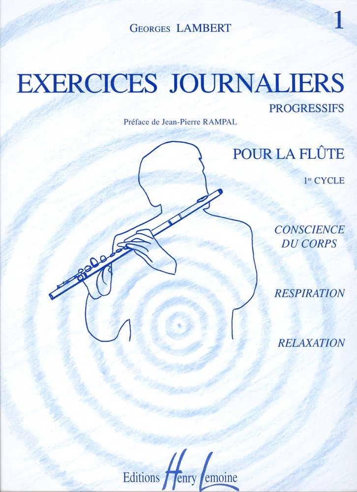 LEMOINE LAMBERT GEORGES - EXERCICES JOURNALIERS VOL.1 - FLUTE