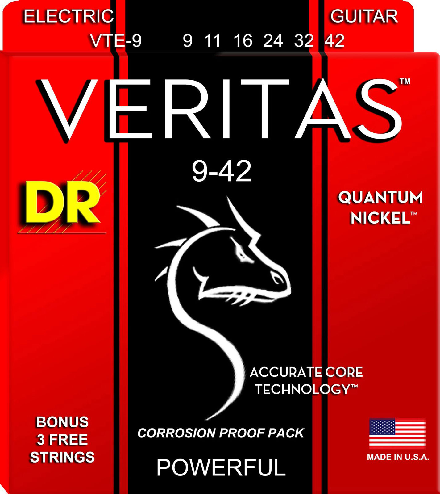 DR STRINGS 9-42 VTE-9 VERITAS