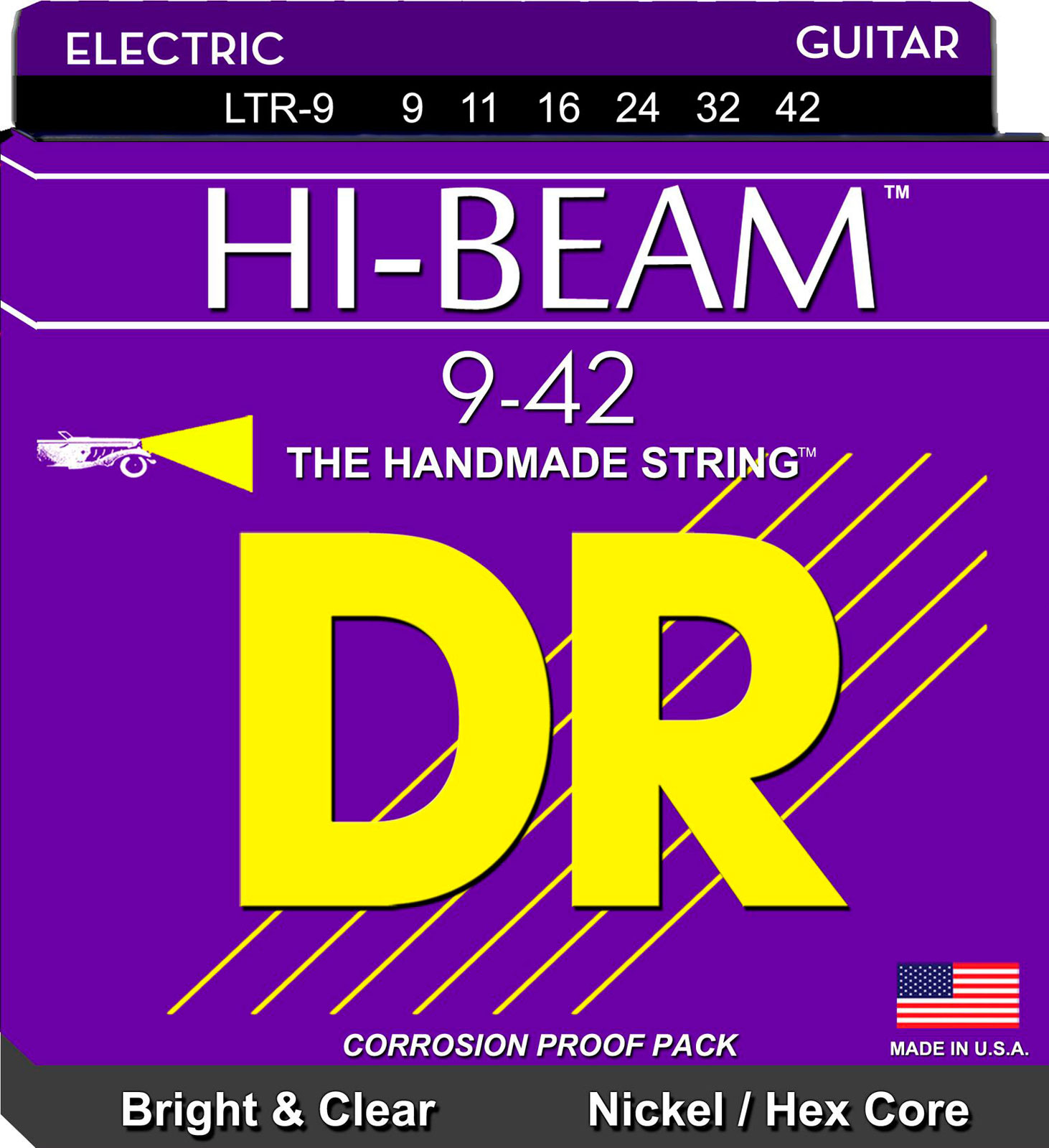 DR STRINGS 9-42 LTR-9 HI-BEAM