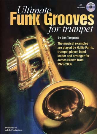 ADG PRODUCTIONS ULTIMATE FUNK GROOVES FOR TRUMPET CD