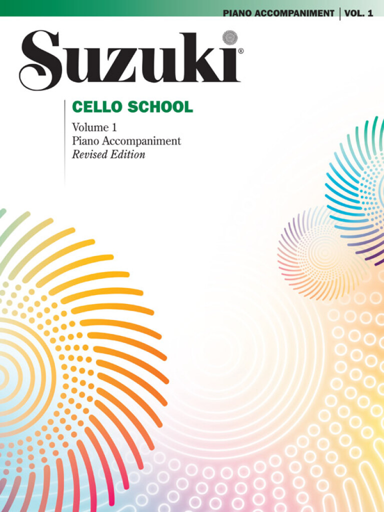 ALFRED PUBLISHING SUZUKI - CELLO SCHOOL VOL.1 PIANO ACCOMPANIMENT REVISED EDITION