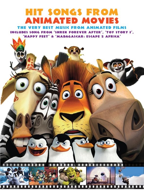 WISE PUBLICATIONS HIT SONGS FROM ANIMATED MOVIES - PVG