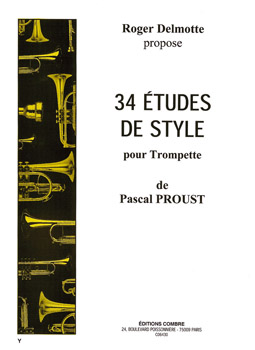 COMBRE PROUST P. - 34 ETUDES DE STYLE - TROMPETTE