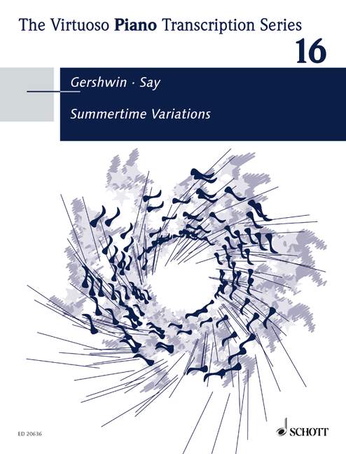 SCHOTT GERSHWIN GEORGE - SUMMERTIME VARIATIONS - PIANO