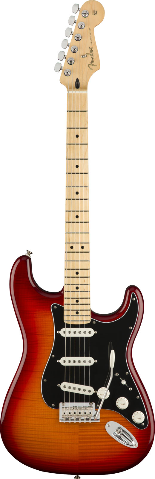 FENDER MEXICAN PLAYER STRATOCASTER PLUS TOP MN AGED CHERRY BURST