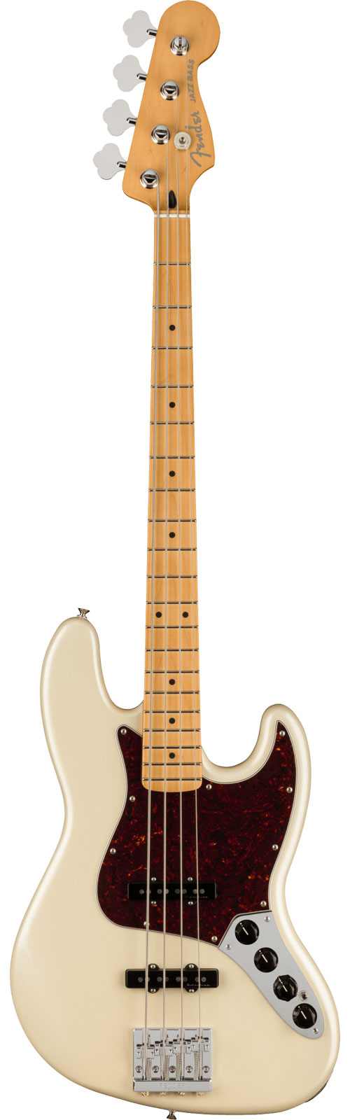 FENDER MEXICAN PLAYER PLUS JAZZ BASS MN, OLYMPIC PEARL