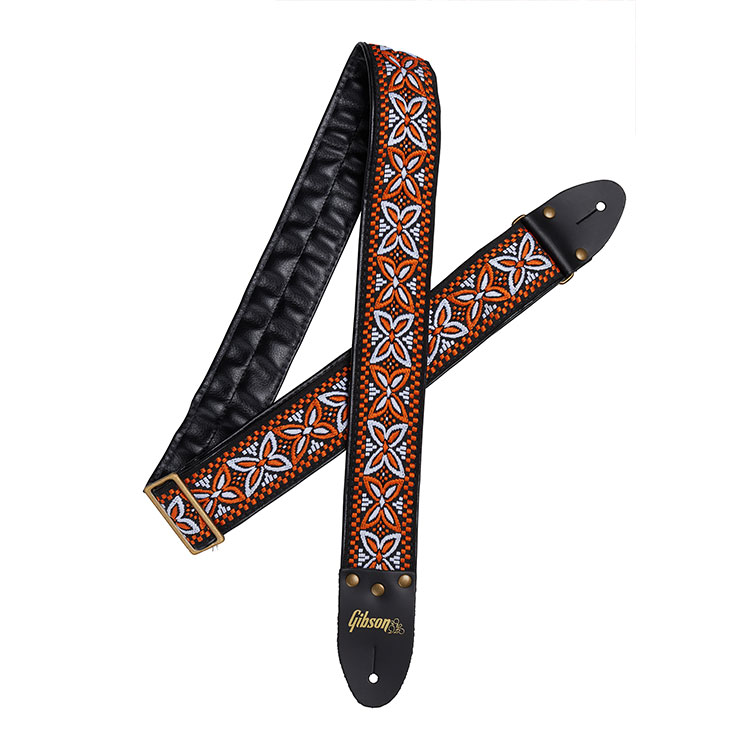 GIBSON ACCESSORIES STRAP THE ORANGE LILY