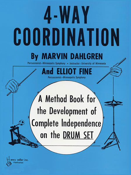 ALFRED PUBLISHING 4 WAY COORDINATION DRUM - DRUMS & PERCUSSION