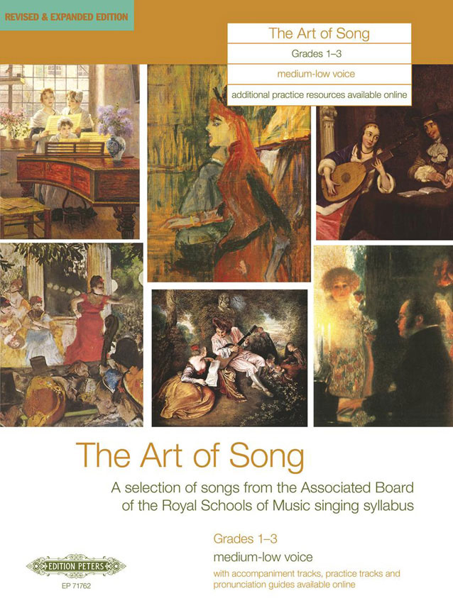 EDITION PETERS ART OF SONG (REVISED & EXPANDED EDITION) GRADES 1-3, MEDIUM-LOW VOICE - VOICE AND PIANO (PER 10 MINI