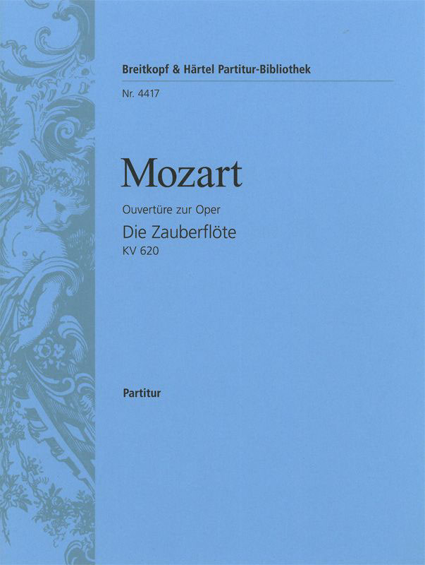 EDITION BREITKOPF MOZART W.A. - ZAUBERFLUTE KV 620. OUVERTURE