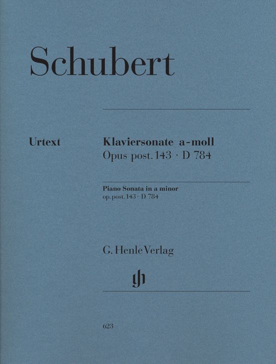 HENLE VERLAG SCHUBERT F. - PIANO SONATA A MINOR OP. POST. 143 D 784