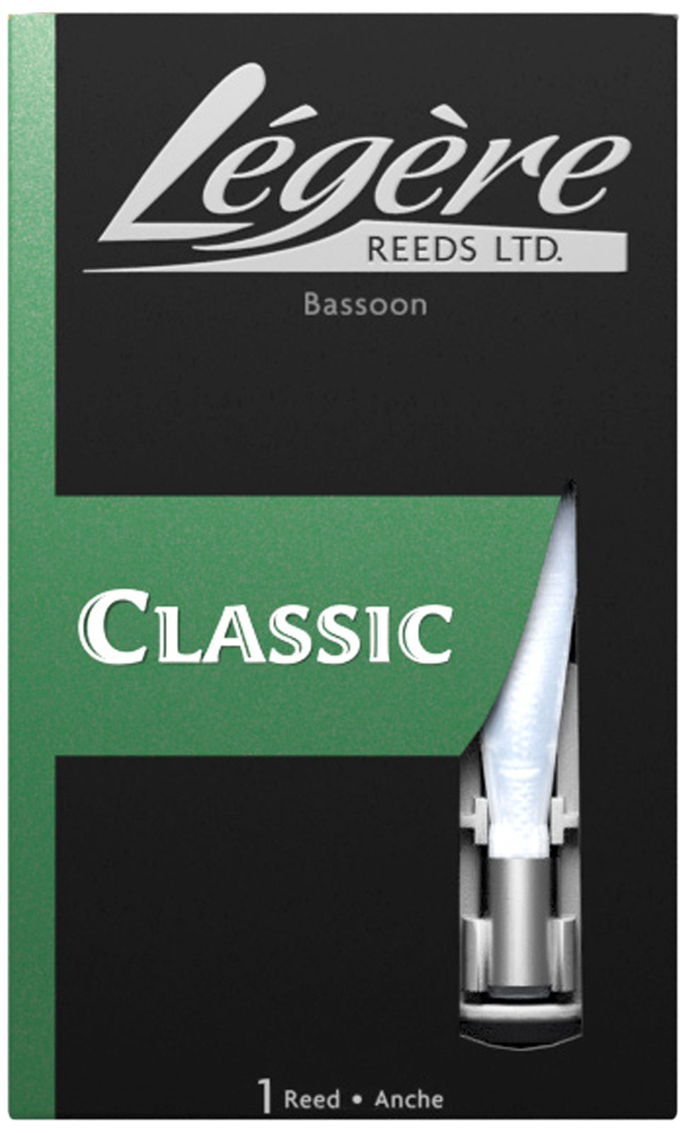 LEGERE SYNTHETIC FRENCH BASSOON REED - MEDIUM HARD