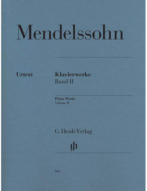 HENLE VERLAG MENDELSSOHN B F. - PIANO WORKS VOL.2