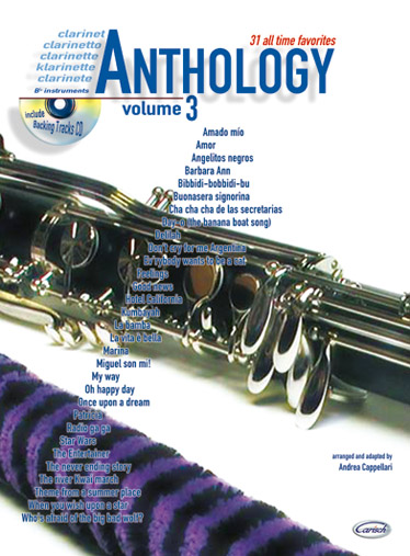 CARISCH CAPPELLARI A. - ANTHOLOGY VOL.3 + CD - CLARINETTE