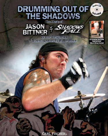 CARL FISCHER SHADOWS FALLS - DRUMMING OUT OF THE SHADOW + CD - BATTERIE
