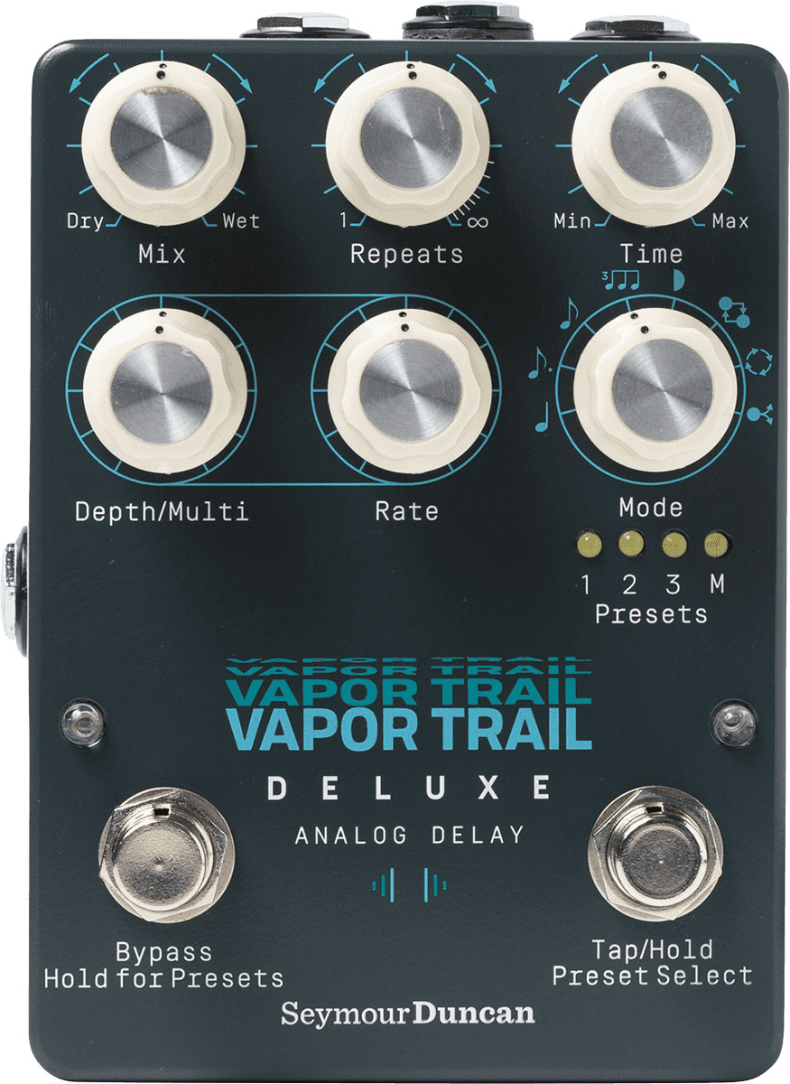 SEYMOUR DUNCAN EFFECTS VAPOR TRAIL DELUXE DELAY PEDAL