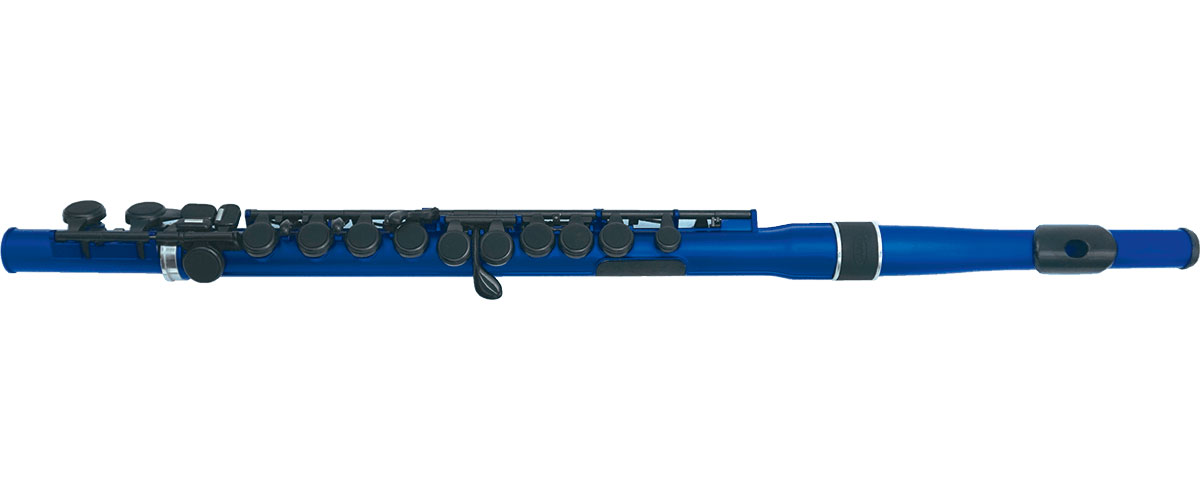 NUVO STUDENT FLUTE BLUE AND BLACK